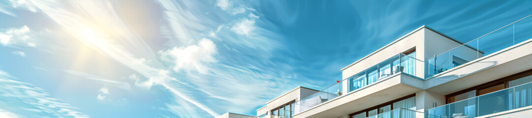 Fototapeta premium Simplicity in Design: The Elegance of Minimalist Architecture 