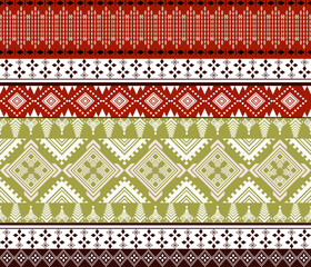 pattern abstract geometric ethnic oriental ikat seamless vector pattern traditional design for decorative carpet curtain pillow geometric pattern 