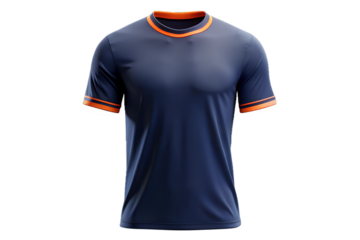 Realistic creative colorful t-shirt or 3D Mockup of a Hanging T-Shirt on a Realistic Background