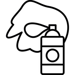 Fototapeta premium Graffiti Icon