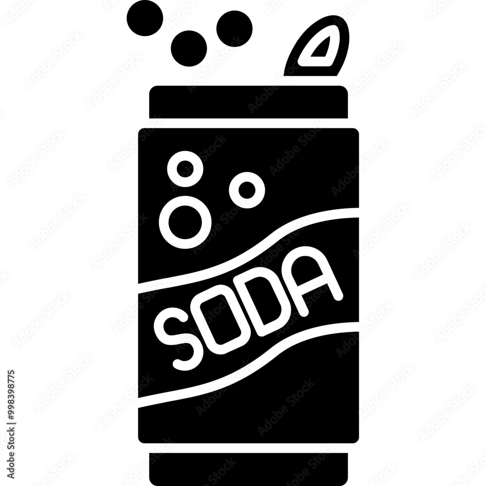 Canvas Prints Soda Icon