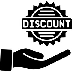 Fototapeta premium Discount Icon