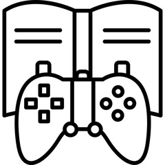 Obraz premium Game Storyline Icon