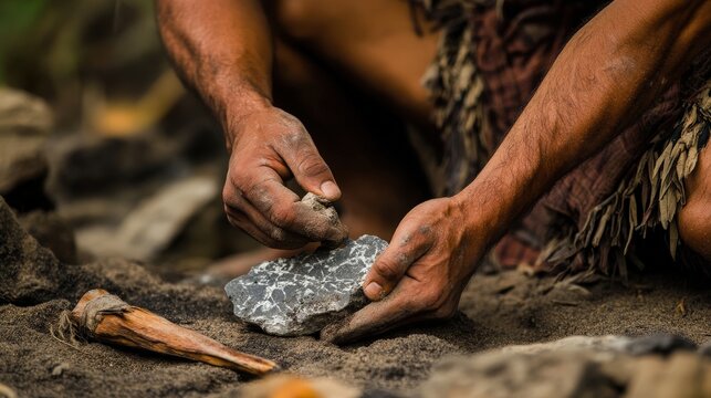 Stone Age people crafted tools from stone, a revolutionary advancement for their time. Their ability to hunt, gather, and adapt to their surroundings was essential for survival.