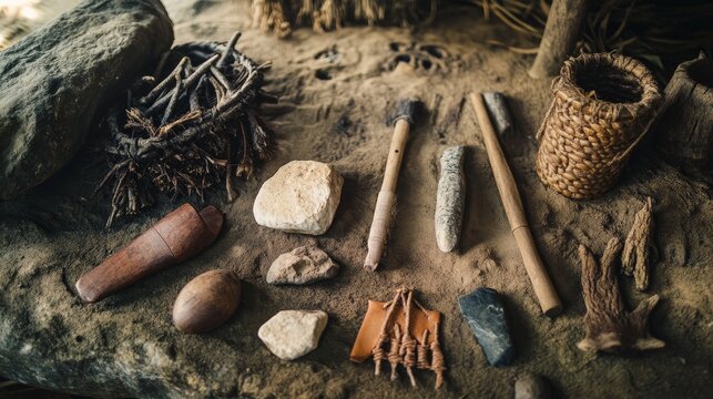 Stone Age people crafted tools from stone, a revolutionary advancement for their time. Their ability to hunt, gather, and adapt to their surroundings was essential for survival.