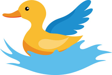 illustration of a duck