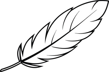 Obraz premium Kids Duck Feather Texture Vector Illustration for Fun Art and Coloring 