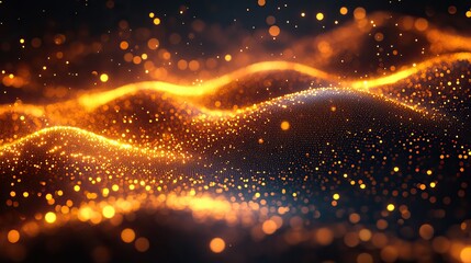 A minimalist abstract technology background in yellow tones, ideal for tech themes.