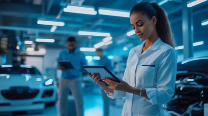 Automotive Technician in Workshop