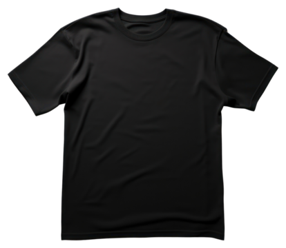 PNG Black t-shirt white background outerwear clothing.