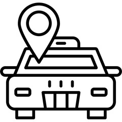 Taxi Location Icon