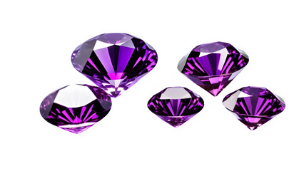 purple diamond gem
