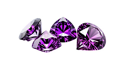 purple diamond gem