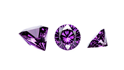 Fototapeta premium purple diamond gem