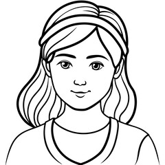 sister wearing headband