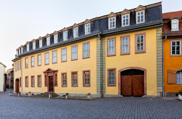 Historic Goethehaus at Weimar, Germany