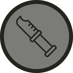 Knife Vector Icon Design