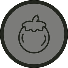 Tomato Vector Icon Design