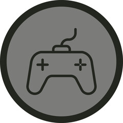 Gamepad Vector Icon Design