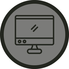 Display Vector Icon Design