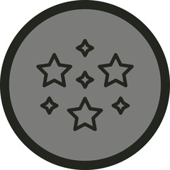 Stars Vector Icon Design