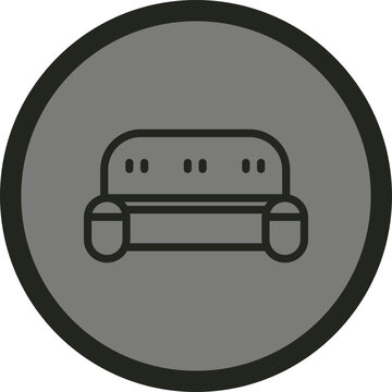 recommend clip art: Couch Vector Icon Design