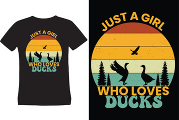 Ducks t shirt design