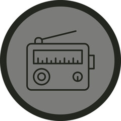 Radio Icon Design