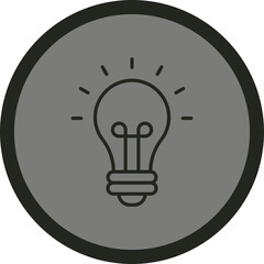 Bulb Icon Design