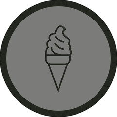 Ice Cream Icon Design