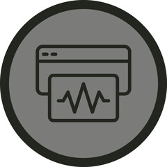 Seismograph Icon Design
