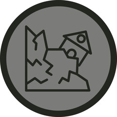 Landslide Icon Design