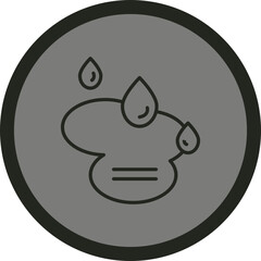 Obraz premium Puddle Vector Icon Design