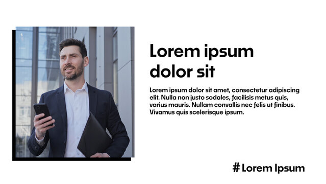 Animated Slide Consisting of Images and Text