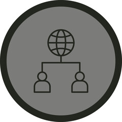 Networking Vector Icon Design