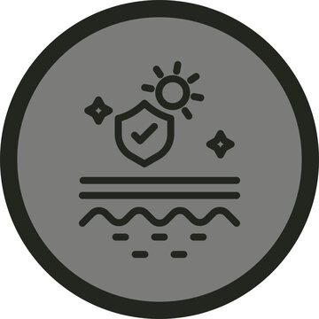 recommend clip art: Anti Uv Vector Icon Design