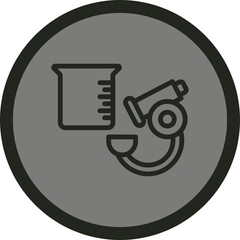 Microscope Experiments Icon Design