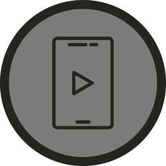 Live Streaming Icon Design