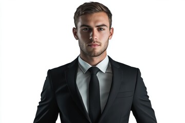 Officer of a businessman sector at looking good