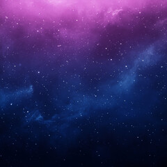 A deep space gradient background fading from dark blue to rich purple with subtle starlike speckles evoking the vastness of outer space and a sense of mystery