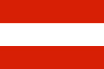 High-Resolution Austria Flag - National Symbol of Europe Perfect for Web and App Design