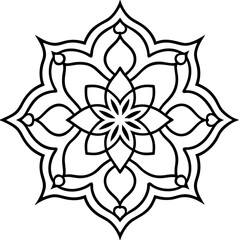 wavy line topography contour