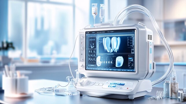 Medical Equipment for Sleep Apnea Treatment.