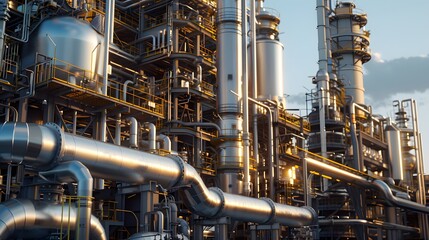 Industrial Refinery Complex