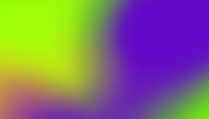 Fototapeta premium Abstract Blurred Gradient Background in Green, Purple, and Yellow