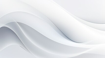 White abstract background with waves