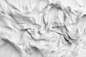 Fototapeta premium An abstract gray wallpaper design on a white background - A sophisticated wallpaper featuring abstract gray shapes.