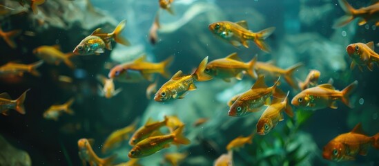 Fish In The Zoo In Zurich