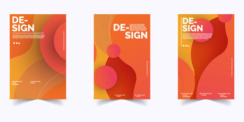 Abstract elegant poster background design templates