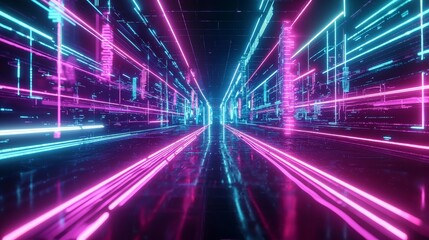 Fototapeta premium Spring needs: VHS glitch art with tracking and video effects